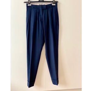 SOLD!!!! - By Malene Birger Navy Eliann Tailored Pants,US M